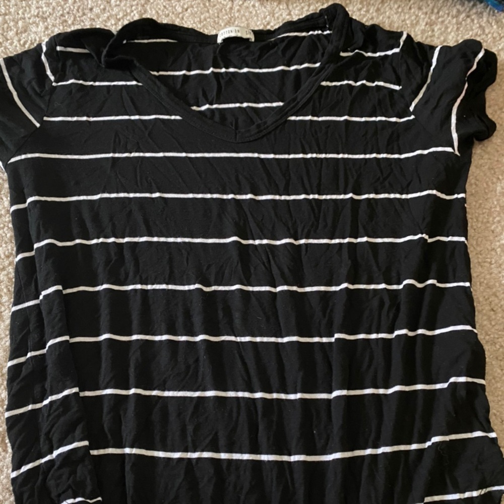 striped tee